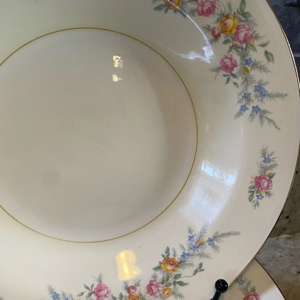 Homer‎ Laughlin Eggshell Nautilus Bowls  (8)  Ferndale pattern